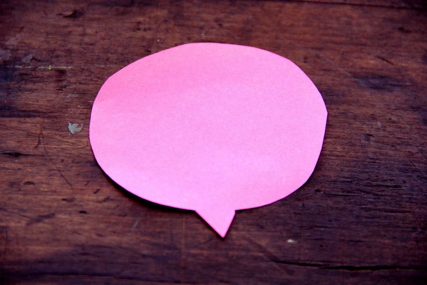 Image of a chat bubble